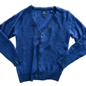 Scotch & Soda Blue Cardigan - Medium